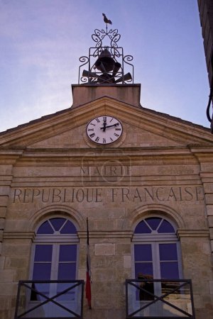 Photo for Architecture of French Mayoralty building - Royalty Free Image