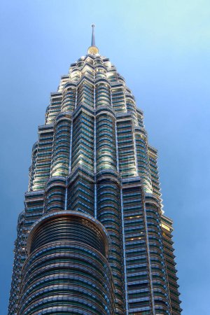 Photo for Twin Towers  in Kuala Lumpur, Malaysia. Traveling through Asia concept - Royalty Free Image