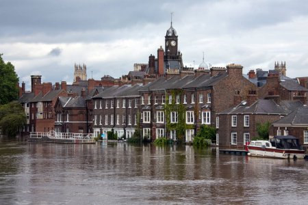 Téléchargez les photos : Inondations à York - sept.2012 - Royaume-Uni - en image libre de droit