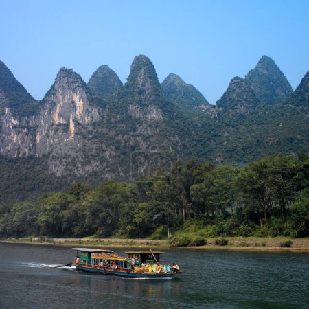 Téléchargez les photos : Li River - Chine, nature, voyage - en image libre de droit
