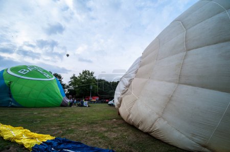 Téléchargez les photos : Festival de montgolfières à Muenster, Allemagne - en image libre de droit