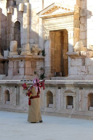 Téléchargez les photos : Ruines de la ville gréco-romaine de Gerasa. Ancien Jerash
. - en image libre de droit