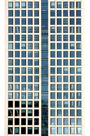 Photo for Abstract window facade of modern building - Royalty Free Image