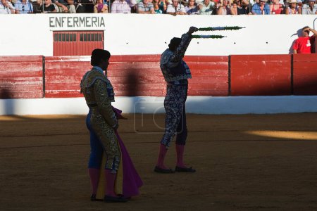 Téléchargez les photos : Banderillero en action, Espagne - en image libre de droit