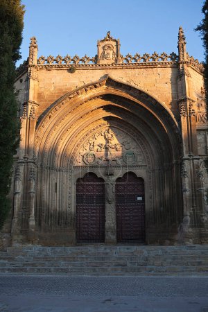 Photo for Gothic doorway of Church of Saint Paul, Ubeda, Spain - Royalty Free Image