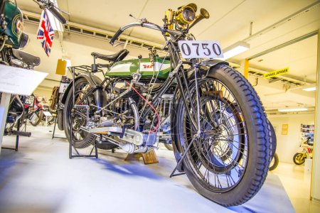 Photo for Old motorcycle, 1921 bsa england - Royalty Free Image