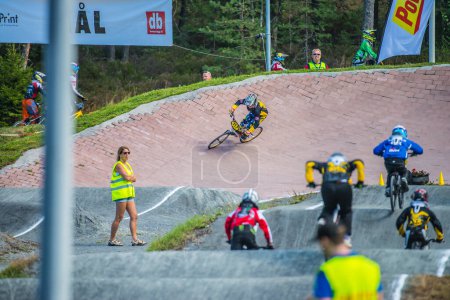 Foto de "Copa Noruega en BMX" - Imagen libre de derechos