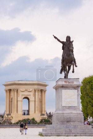 Photo for Arc de Triomphe, Montpellier, France - Royalty Free Image