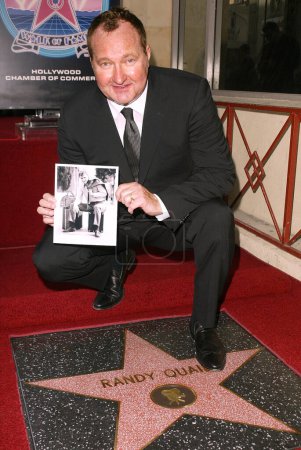 Téléchargez les photos : Randy Quaid Star sur le Hollywood Walk of Fame - en image libre de droit