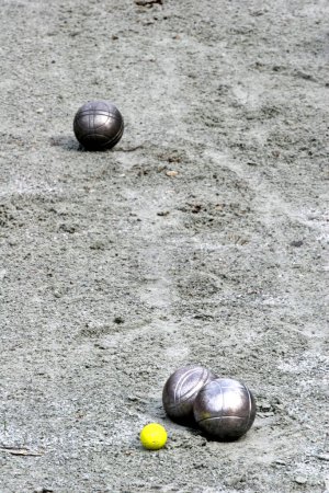 Photo for Close up of Petanque ball - Royalty Free Image