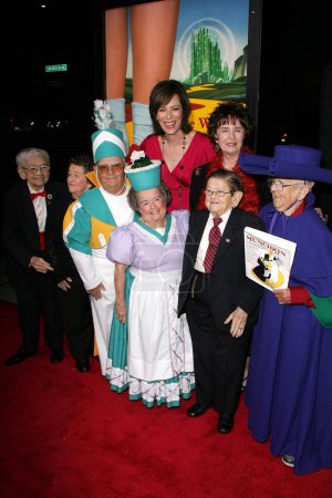 Foto de Asistente de Oz, Ruby Red Slipper DVD Gala Evento de Proyección - Imagen libre de derechos