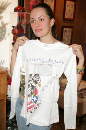 Photo for Ed Hardy Hosts A Katrina Relief Celebrity Autograph Session Event - Royalty Free Image
