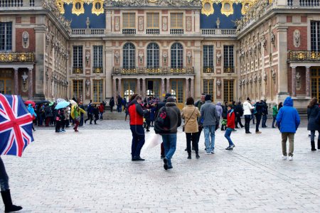 Foto de Gente en Palacio de Versalles, Francia - Imagen libre de derechos