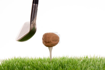 Foto de Golf en un estudio - Imagen libre de derechos