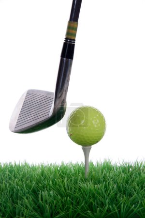 Téléchargez les photos : Golf en studio - en image libre de droit