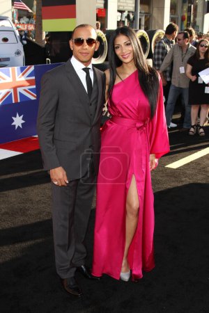 Photo for Lewis Hamilton, Nicole Scherzinger at the "Cars 2" Los Angeles Premiere, El Capitan Theater, Hollywood, CA - Royalty Free Image