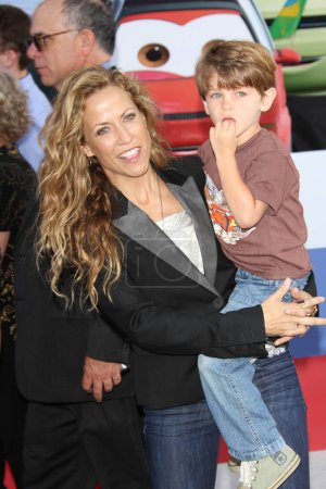 Photo for Sheryl Crow, son Wyatt at the Cars 2 Los Angeles Premiere, El Capitan Theater, Hollywood, CA - Royalty Free Image