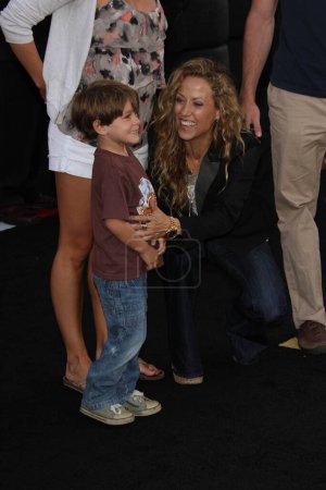 Photo for Sheryl Crow, son Wyatt at the Cars 2 Los Angeles Premiere, El Capitan Theater, Hollywood, CA - Royalty Free Image