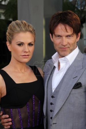 Photo for Anna Paquin, Stephen Moyer at the TRUE BLOOD Season 4 Los Angeles Premiere, Cinerama Dome, Hollywood, CA. - Royalty Free Image