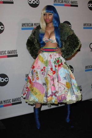 Foto de Nicki Minaj en los American Music Awards Nominations, JW Marriott, Los Angeles, CA - Imagen libre de derechos