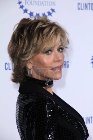 Foto de Jane Fonda en la Gala de la Fundación Clinton en honor a "" Una década de diferencia "", Palladium, Hollywood, CA 10-14-11 - Imagen libre de derechos