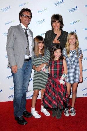 Photo for Harry Hamlin with Lisa Rinna and family - Royalty Free Image