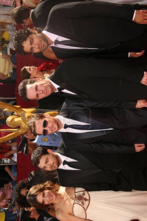 Téléchargez les photos : Distribution de 'Entourage' lors de la 60e édition annuelle des Primetime Emmy Awards Red Carpet. Nokia Theater, Los Angeles, Californie - en image libre de droit
