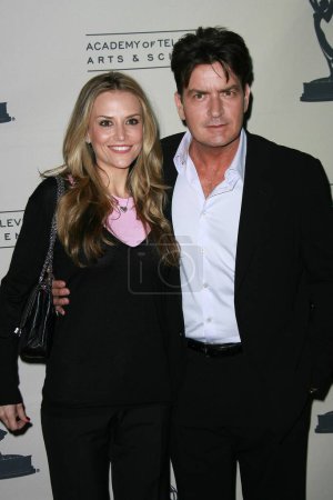 Photo for Brooke Mueller and Charlie Sheen - Royalty Free Image