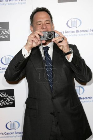 Foto de Tom Hanks en la "Noche inolvidable" de la 14th Annual Saks Fifth Avenue, beneficiando al Fondo de Investigación del Cáncer de Mujeres de la Fundación de la Industria del Entretenimiento. Beverly Wilshire Hotel, Beverly Hills, CA. 02-10-09 - Imagen libre de derechos