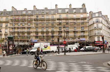 Téléchargez les photos : Vue rue de Paris, france - en image libre de droit