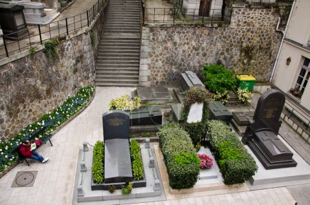 Foto de Cementerio de Montmartre, París, Francia - Imagen libre de derechos