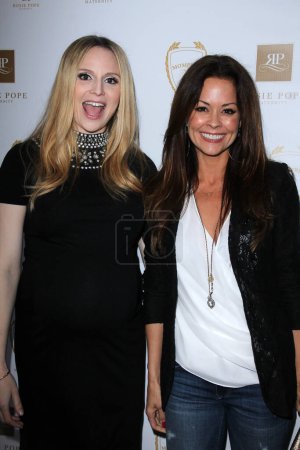 Photo for Rosie Pope, Brooke Burke at Rosie Pope's First West Coast Maternity Store Opening, Santa Monica, CA - Royalty Free Image