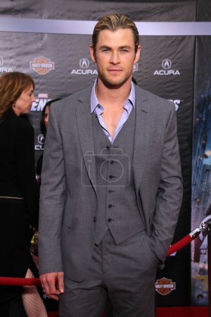 Photo for Chris Hemsworth at the Marvel's The Avengers Los Angeles Premiere, El Capitan Theatre, Hollywood, CA - Royalty Free Image