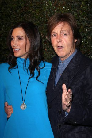 Photo for Paul McCartney, Nancy Shevell at the My Valentine Video Premiere Hosted By Paul McCartney And Stella McCartney, Stella McCartney Boutique, West Hollywood, CA - Royalty Free Image
