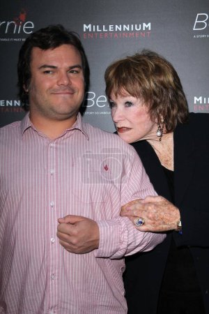 Photo for Jack Black, Shirley MacLaine at the Bernie Special Screening, Arclight, Hollywood, CA - Royalty Free Image
