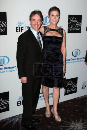 Téléchargez les photos : Martin Short et Rita Wilson au 15e Annual "" An Unforgettable Evening "", Beverly Hilton, Beverly Hills, CA 18-04-12 - en image libre de droit