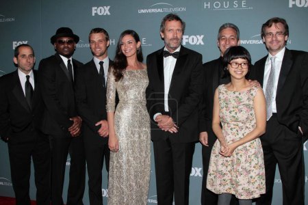 Photo for Hugh Laurie, Robert Sean Leonard, Omar Epps, Jesse Spencer, Peter Jacobson, Odette Annable, Charlyne Yi, David Shoreat the House M.D. Series Finale Event, Cicada, Los Angeles, CA - Royalty Free Image