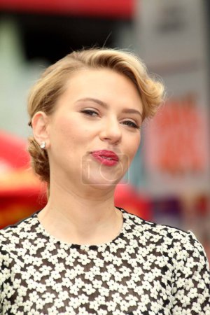 Photo for Scarlett Johansson at the Scarlett Johansson Star on the Hollywood Walk of Fame Ceremony, Hollywood, CA - Royalty Free Image