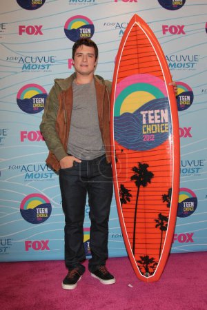Foto de Josh Hutcherson en la Sala de Prensa de los Teen Choice Awards 2012, Anfiteatro Gibson, Universal City, CA 07-22-12 / ImageCollect" - Imagen libre de derechos