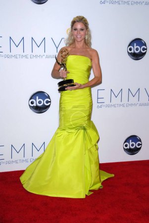 Photo for Julie Bowen at the 2012 Primetime Emmy Awards Press Room, Nokia Theater, Los Angeles, CA - Royalty Free Image