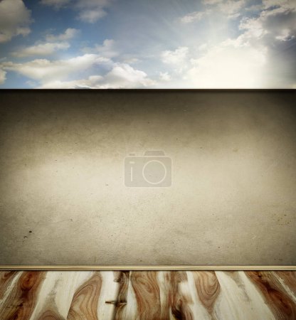 Photo for Floor and wall modern background texture - Royalty Free Image