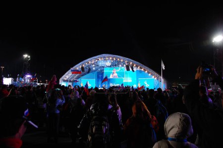 Téléchargez les photos : Etape au parc olympique XXIIe Jeux Olympiques d'hiver Sotchi 2014 - en image libre de droit