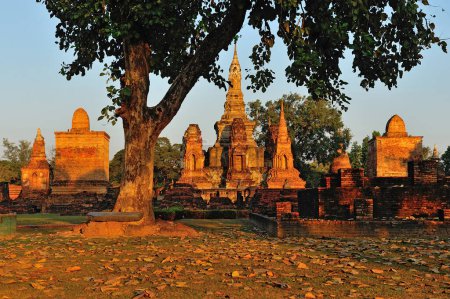 Photo for Sukhothai Historical Park, former capital city of Thailand - Royalty Free Image