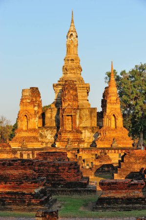 Photo for Sukhothai Historical Park, former capital city of Thailand - Royalty Free Image