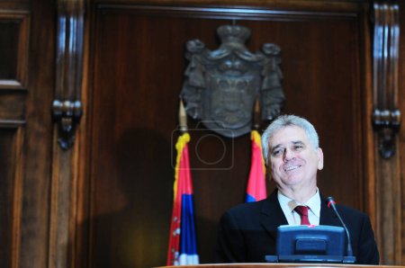 Téléchargez les photos : Président de Serbie Tomislav Nikolic - en image libre de droit