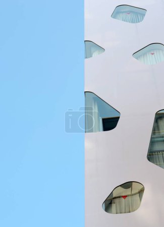 Téléchargez les photos : Absence abstraite de bâtiment moderne - en image libre de droit