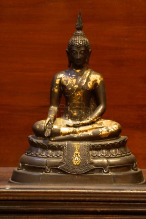 Foto de Buddha de oro, de cerca - Imagen libre de derechos