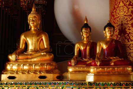 Foto de Buddha de oro, de cerca - Imagen libre de derechos
