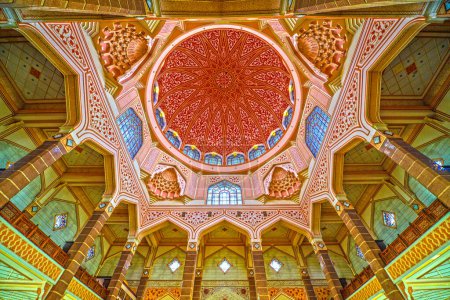 Foto de Hermoso interior histórico islam mezquita - Imagen libre de derechos