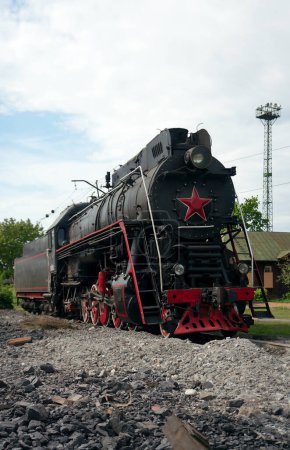 Téléchargez les photos : LV-0283 locomotive à vapeur, Moscou, Russie - en image libre de droit
